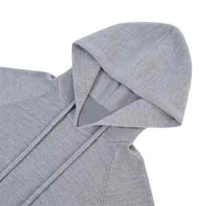 Custom 2026 Autumn Winter Warm Soft 100% Superfine Merino Wool Long Sleeve <b>Knit</b> <b>Hoodie</b> - Product Image 3