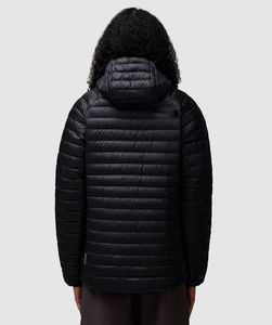 Chaquetas de Invierno Acolchadas para Hombre, con Capucha y Cremallera Ajustable, Personalizadas, al por Mayor, Chaqueta Térmica Acolchada con Burbujas en la Parte Delantera - Product Image 3