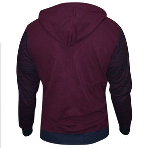 Hombres Rhinestone Sudadera con capucha con precio razonable Algodón Poliéster Material Hecho Hombres Rhinestone Cremallera Sudaderas con capucha - Product Image 3