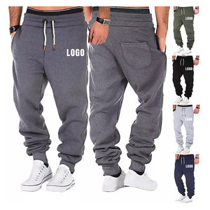 Pantalones de chándal informales para hombre, joggers ajustados de secado rápido con bolsillos con cremallera, ropa deportiva antiarrugas, pantalones de gimnasio atléticos - Product Image 4