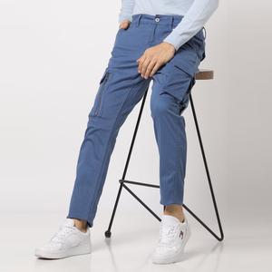 Pantalones Cargo de lona de algodón 100% para hombre, superventas, de alta calidad, informales, planos, personalizados, diseño medio, precio barato, venta al por mayor - Product Image 2