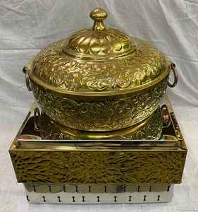 Réchaud à buffet en cuivre personnalisé avec des étagères réglables, certifié Energy Star pour les mariages, les fêtes et les événements de restauration - Product Image 6