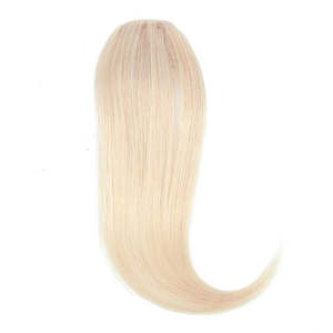 12A Remy Indian Clip-In Bangs Layers Volumizer-สีบลอนด์วานิลลา # ผมแท้แบบตรง 60B ชนิดนุ่มสลวย - Product Image 2