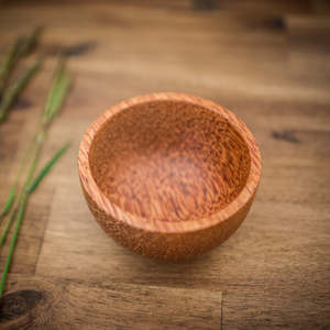 Dinner serving bowl set best quality coco wooden <b>tableware</b> best choice coconut wood bowls various sizes from Vietnam - Product Image 5