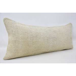 Elegant 16x36 Inch Beige Wool Kantha Woven Rug Cozy Vintage Patterned - Product Image 3