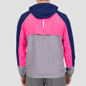 Chándal cortavientos impermeable para exteriores Unisex, ropa de entrenamiento transpirable de talla grande para correr en invierno, patrón sólido - Product Image 6