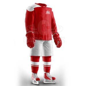 Ensembles de vente en ligne de vêtements d'équipe de hockey sur glace personnalisés en polyester 100% de haute qualité dans des couleurs personnalisées - Product Image 2