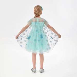 Set di Costumi a Tema <span class=keywords><strong>Frozen</strong></span> con Dettagli Glitterati per Bambine, Prezzi all'Ingrosso per Rivenditori di Articoli per Travestimenti - Product Image 5