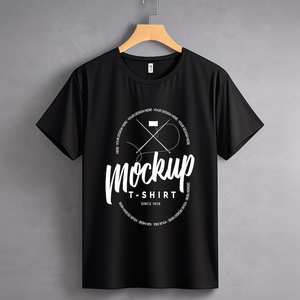 เสื้อยืดคอกลมแขนสั้นทรงปกติสำหรับผู้ชาย OEM/ODM ผ้าถักนิตติ้ง 100% ผ้าฝ้าย ปรับแต่งได้ตามต้องการ ออกแบบได้เต็มรูปแบบ แห้งเร็ว - Product Image 4