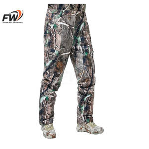 Pantalon cargo ample camouflage déchiré imprimé multi-poches pour homme – Vente en gros - Product Image 2