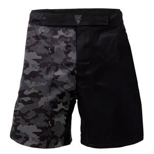 Shorts de MMA pour hommes les plus vendus en gros, style urbain, logo personnalisé, qualité supérieure, légers, taille élastique, personnalisables - Product Image 1