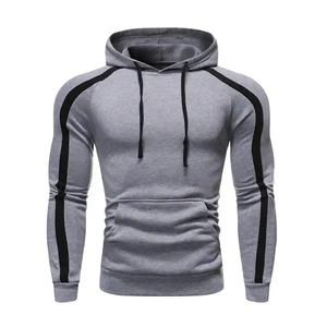 Sudaderas con capucha y sudaderas informales de alta calidad para hombre, sudaderas con capucha Essentials con logotipo de letra, doble línea, sudadera holgada de gran tamaño para hombre de High Street - Product Image 1