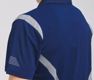 เสื้อโปโลผู้ชายแห้งเร็วใหม่โลโก้ที่กำหนดขนาดเสื้อคอปกแขนเสื้อกอล์ฟชุดกีฬากลางแจ้งเสื้อยิม - Product Image 4