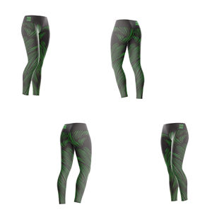 IBERIA personalizado al por mayor de alta calidad de las mujeres Leggy Pants cómodo Butt Lifting Leggy con logotipos personalizados diseño sólido patrón - Product Image 1