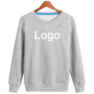 เสื้อสเวตเตอร์สตรีทแวร์ระบายอากาศได้ดีเสื้อสเวตเตอร์สีพื้นน้ำหนักเบาคอกลมแขนยาวแบบลำลอง - Product Image 2