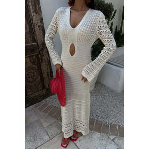 Vestido Corto 2835 con Característica Transpirable para Ocio, Cintura Natural - Product Image 1