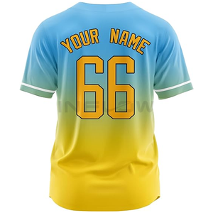 Maillot de baseball personnalisé maillot de baseball sublimé professionnel uniforme de basket-ball logo personnalisé nom maillot de baseball sports d'entrée - Product Image 6