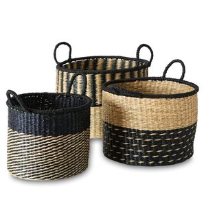 AK Brass Wooden <b>Rectangular</b> <b>Basket</b> With Side Handle in Ash Wood Color Customized <b>Basket</b> For Living Room Accents - Product Image 3