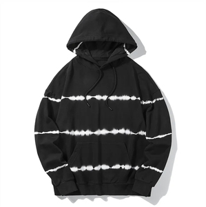 Sudadera con Capucha Extra Grande de Punto Lavado Ácido para Otoño al por Mayor |   Sudadera Vintage con Logotipo Personalizado para Hombre - Product Image 5