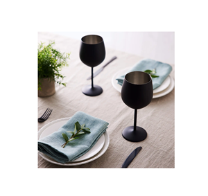 Nouveau design verre à vin en métal Top Class Qualité Métal Laiton Verre à vin rouge sur tige verre design de luxe - Product Image 5