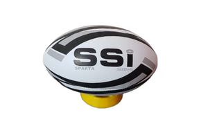 Bolas de Rugby de tamaño completo de alta calidad, paneles cosidos a mano, agarre texturizado para el entrenamiento del Club de Match Play y uso personalizado de etiqueta privada - Product Image 3