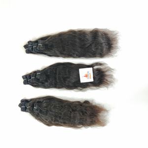 Sin procesar vietnamita 100% Color Natural negro mujeres templo paquete tejido procesamiento ninguno trenzado extensiones de cabello humano - Product Image 2