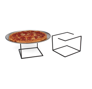 100% support de plateau à pizza en métal de meilleure qualité support d'écran à pizza pour ustensiles de cuisine et restaurants utilisés pour la vente chaude - Product Image 5