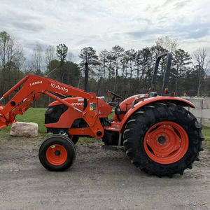 4WD M7040 90HP รถแทรกเตอร์ล้อสมรรถนะสูงที่เชื่อถือได้สำหรับงานหนักมอเตอร์เครื่องยนต์ปั๊มเกียร์ - Product Image 1