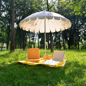 Sdraio da Esterno Pieghevole Leggera con Cuscino <span class=keywords><strong>in</strong></span> Schiuma ad Alta Densità, Design Tatami, Reclinabile da Spiaggia - Product Image 6
