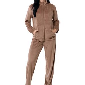 New Arrival Plain Color <b>Women</b> Tracksuit Streetwear <b>Women</b> Track <b>Suit</b> for Adult Custom Casual 100% Cotton Sweat <b>Suit</b> For Ladies - Product Image 1