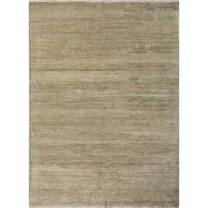 Alfombra de Lana Anudada a Mano Entropy Green, Diseño Abstracto Sólido, Rectangular, Estilo Afgano, para el Hogar, Sala de Estar, Pasillo-Enm-316 - Product Image 1