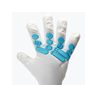 Gants de gardien de but de football pour jeunes 4mm receveur de football rembourré en latex allemand en cuir pour une utilisation en extérieur - Product Image 3