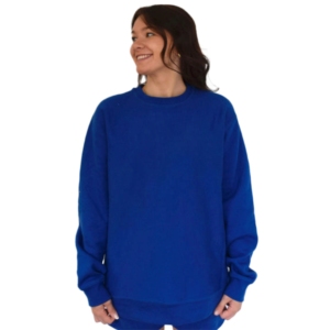 Premium University Sudadera Heavyweight Fleece Cuello redondo de gran tamaño Logotipos personalizados Impresión Bordado Frente Invierno Diseño trasero - Product Image 5