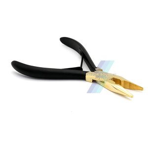 Pince d'extension de cheveux en silicone en acier inoxydable de meilleure qualité Outils de cheveux multifonctionnels Métal de haute qualité fabriqué au Pakistan - Product Image 3