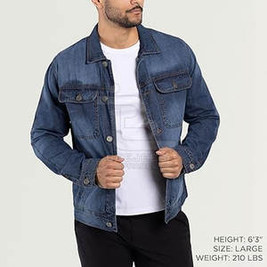 Factory Manufacture New Arrival Long Sleeve Men <b>Acid</b> <b>Wash</b> Jeans <b>Jacket</b> Customized Wholesale Men <b>Acid</b> <b>Wash</b> Jeans <b>Jacket</b> - Product Image 3