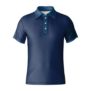 Polo de golf premium pour homme, extensible dans 4 directions, polyester et élasthanne, séchage rapide, évacuation de l'humidité, performance, OEM, usine au Vietnam - Product Image 6