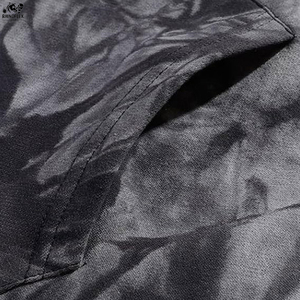 Sweat-shirts à capuche tie-dye pour hommes, personnalisables, en coton mélangé de haute qualité, avec des sweat-shirts à capuche tie-dye respirants - Product Image 3