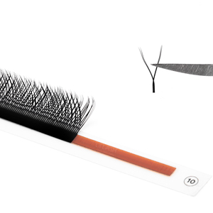 Hecho a mano wispy W Lash efecto de volumen extra promade ventiladores de extensión de pestañas de gama alta PBT suministros de pestañas al por mayor - Product Image 1