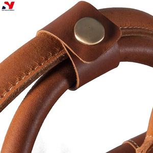 New Arrival Cowhide Leather Luxury <b>Men</b> Premium Leather Outdoor Duffel Travel Duffle <b>Weekender</b> <b>Bags</b> Low Cost Wholesale Price - Product Image 6