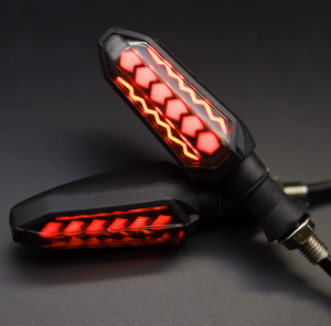 TCYATO ระบบไฟเลี้ยวรถจักรยานยนต์แบบ LED 12V รุ่นใหม่ พร้อมไฟวิ่งแบบน้ำไหล - Product Image 5