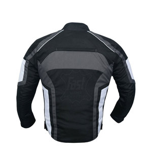 Veste de moto respirante sur mesure de qualité supérieure OEM, veste de motard en cuir 2025 à vendre - Product Image 2
