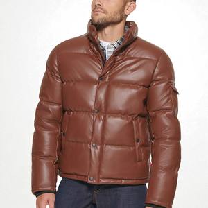 2025 nouvelle doudoune haute qualité nouveauté logo personnalisé matelassé vêtements de rue doudoune pour hommes - Product Image 5