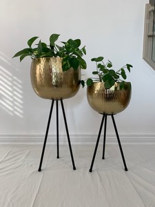 Wholesale Home Decor Luxury Metal Planter with custom Shape Available at Best Price from India - Product Image 2