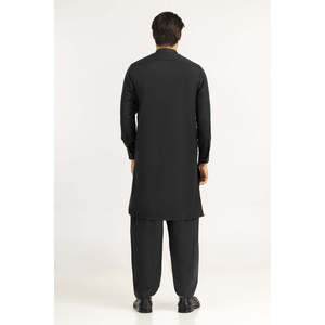 Trajes de Estilo Modesto con Silueta Recta de Algodón SK-STY25-018 Elemento de Moda Sencillo - Product Image 4