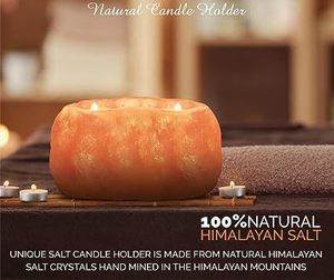 Portavelas de dos agujeros de forma natural curvada rectangular del Himalaya, portavelas de bajo precio, distribuidor mayorista - Product Image 6