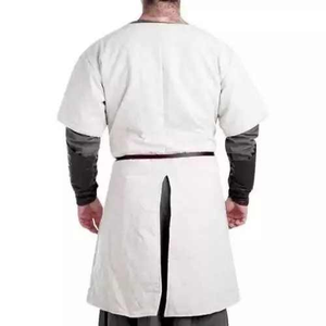 Handmade Medieval Cotton Armor Reenactment Coat Thick Padded Long Gambeson <b>Pullover</b> <b>Jacket</b> Vintage Winter Style Wholesale <b>Men</b> - Product Image 1