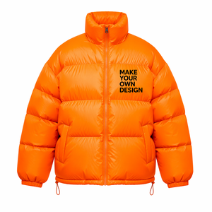 CUSTOM THERMAL PUFFER JACKET <b>WARM</b> WINTER OUTERWEAR PRIVATE LABEL OEM ODM WHOLESALE SUPPLIER - Product Image 3