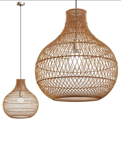 High Quality Handwoven Rattan Lampshade Beautiful Lampshade For Decoration In Livingroom Restaurant From Vietnam - Product Image 5