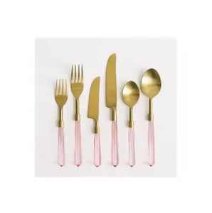 Ensemble de cuillères à café traditionnelles de luxe, royales, faites à la main, en acier inoxydable plaqué argent, écologiques, avec long manche miroir, pour mariage - Product Image 5