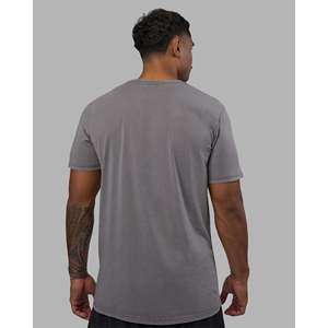 T-shirt en coton épais et solide - Storm Front Washed - Product Image 3